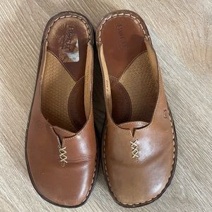 Born Leather Slip on Loafers